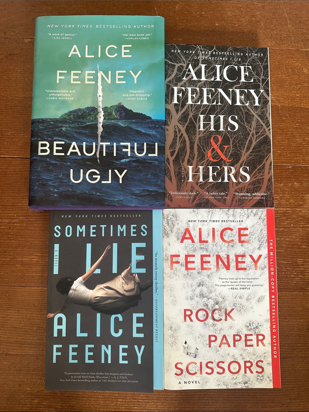 Alice Feeney Book Collection - Set of 4 Books